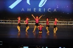 Poms Team Dance America Show